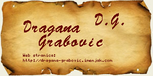 Dragana Grabović vizit kartica